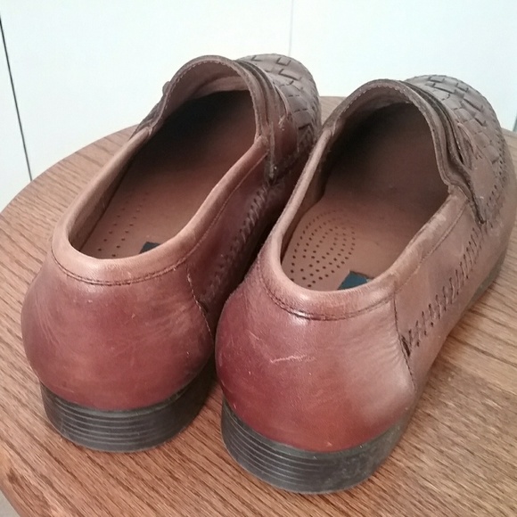 Giorgio Brutini Woven Brown Leather Loafers main image 7